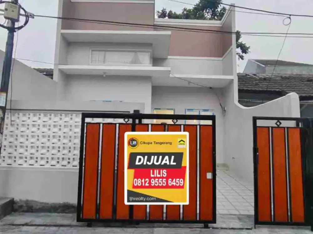 Rumah dijual bangunan baru murah lt 72 dicitraraya