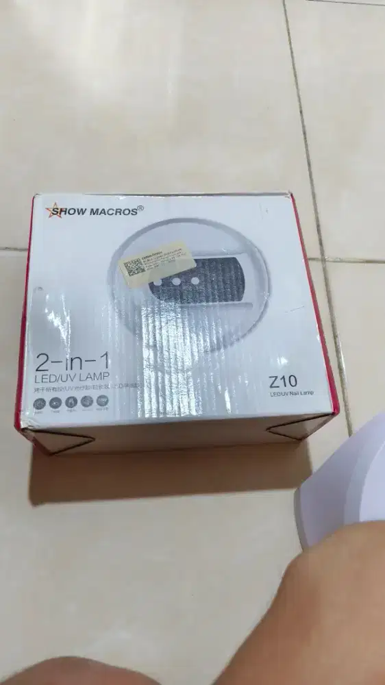 Led/UV lamp untuk pengering kuku