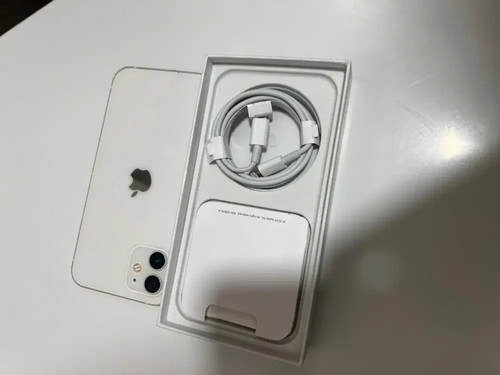 iphone 12 128gb lengkap apa adanya