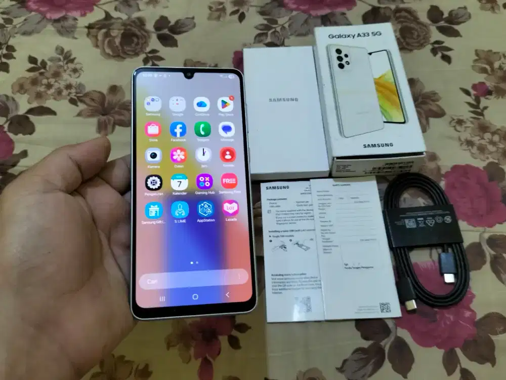 BU SAMSUNG GALAXY A33 5G RAM 8GB  /128GB 5G AMOLED 6,4in 48MP ada NFC