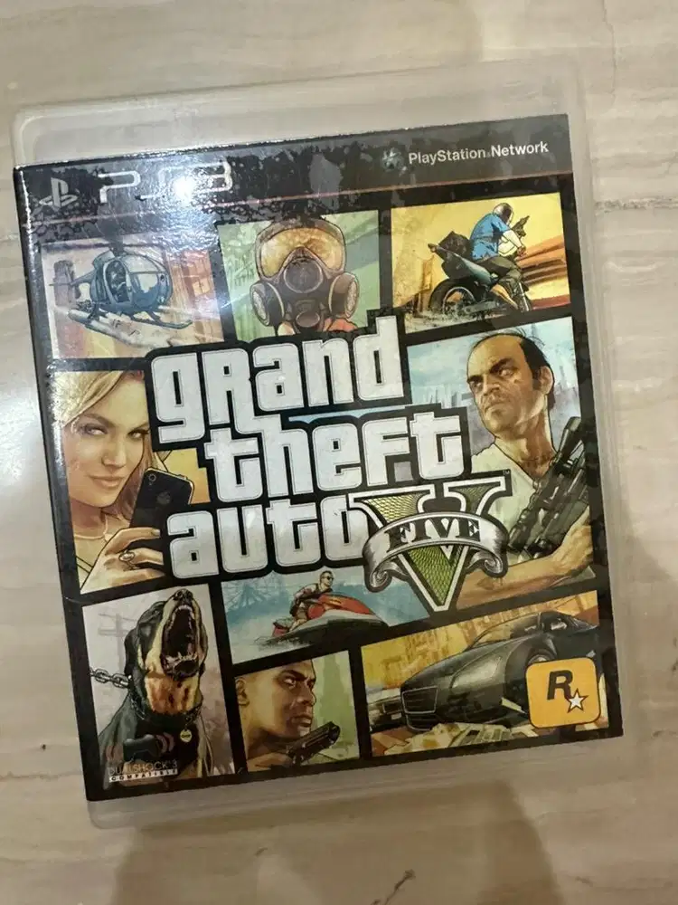 GRAND THEF AUTO 5 untuk ps3 original