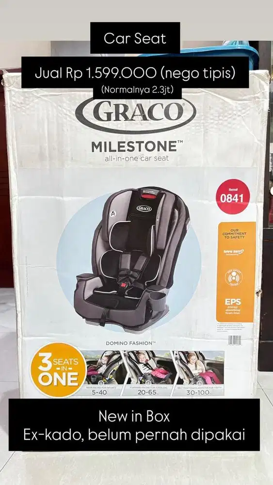 Car seat graco new in box