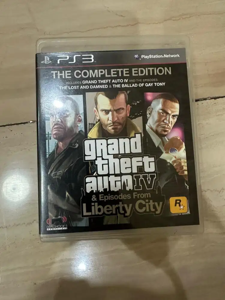 GRAND THEFT AUTO 4 complete edition untuk ps3 original