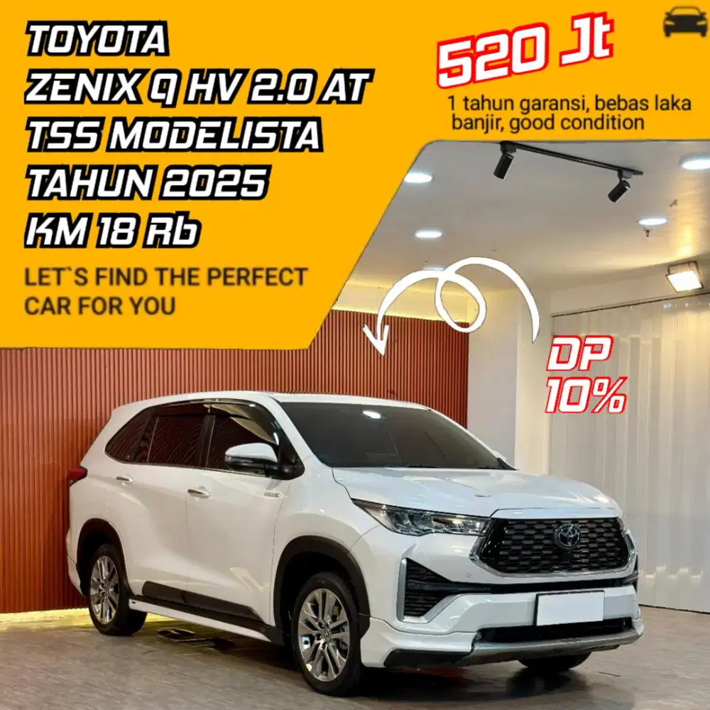 Toyota Innova Zenix V CVT 2.0 AT Tahun 2025