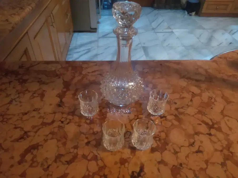 Decanter Bohemian Crystal Elegan – Koleksi Premium & Dekorasi