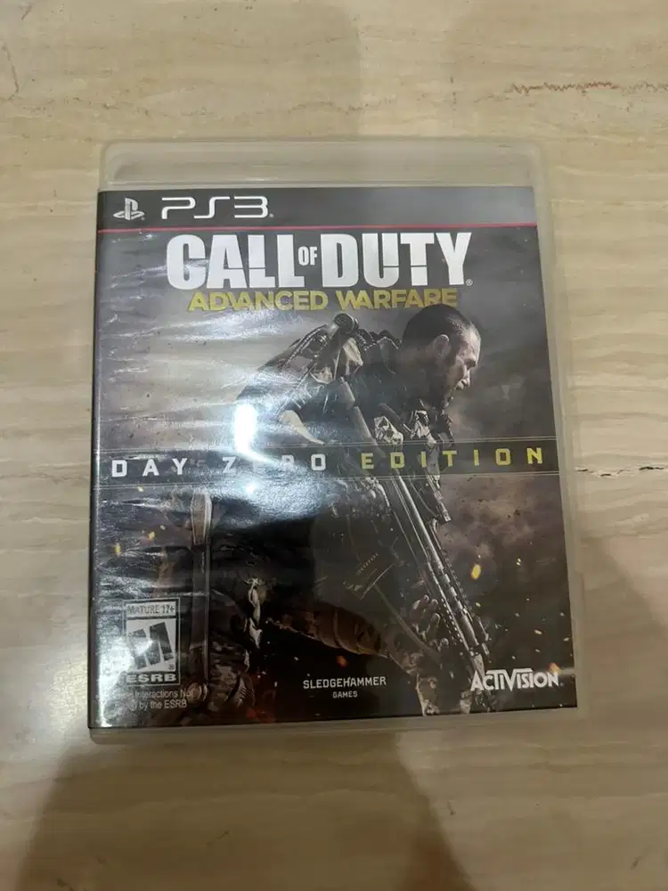 CALL OF DUTY ADVANCE WARFARE day zero edition untuk ps3 original