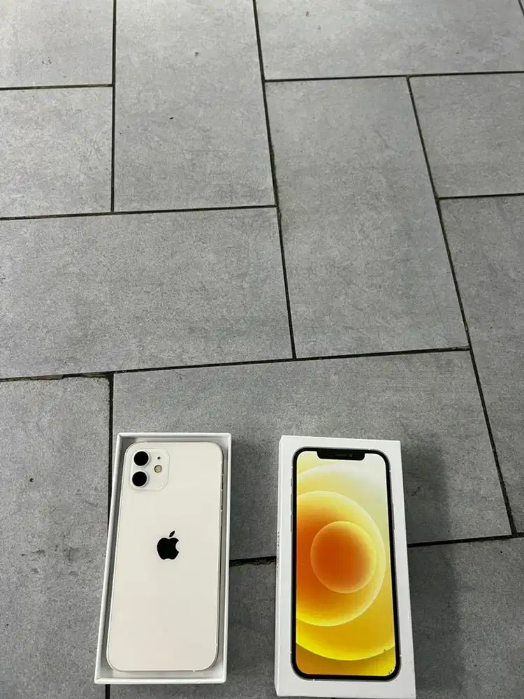 iphone 12 128gb ada warna putih