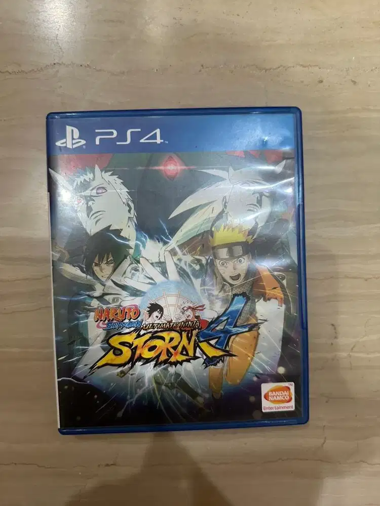 NARUTO SJIPPUDEN ULTIMATE NINJA STORM 4 untuk ps4 blueray original