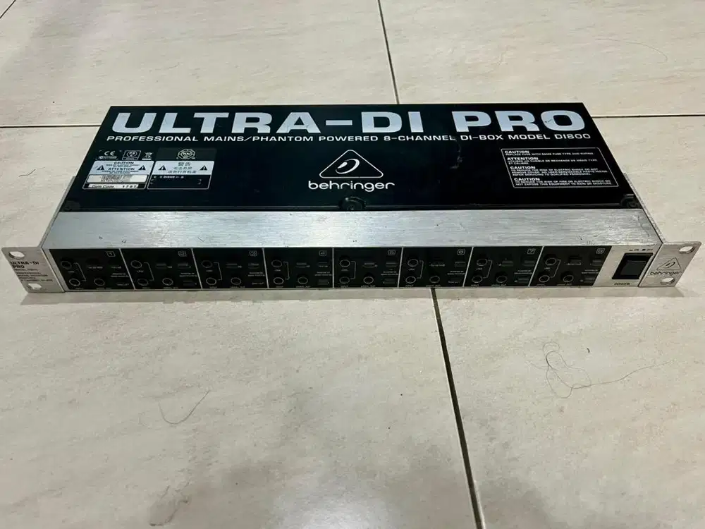 BEHRINGER DI BOX RACK DI 800