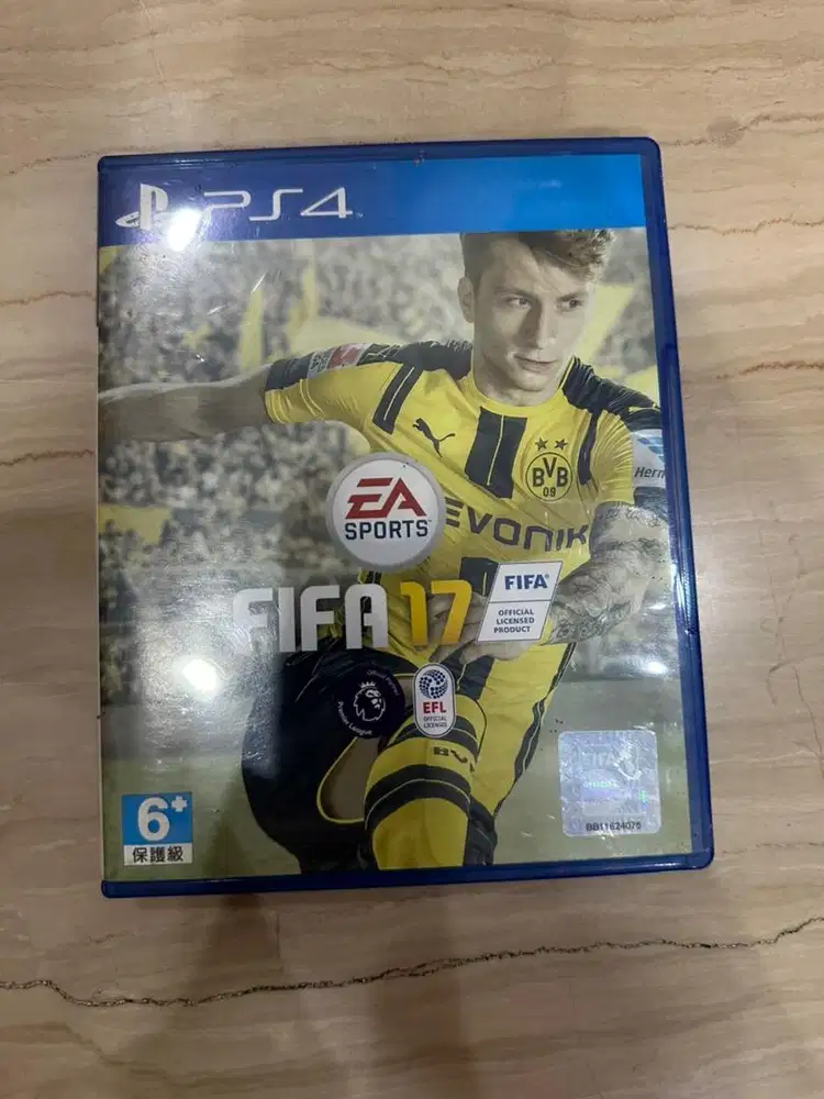 FIFA 17 untuk ps4 BLUERAY ORIGINAL