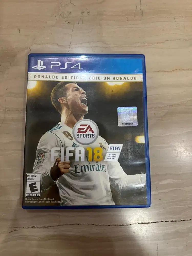 FIFA 18 untuk ps4 BLUERAY ORIGINAL