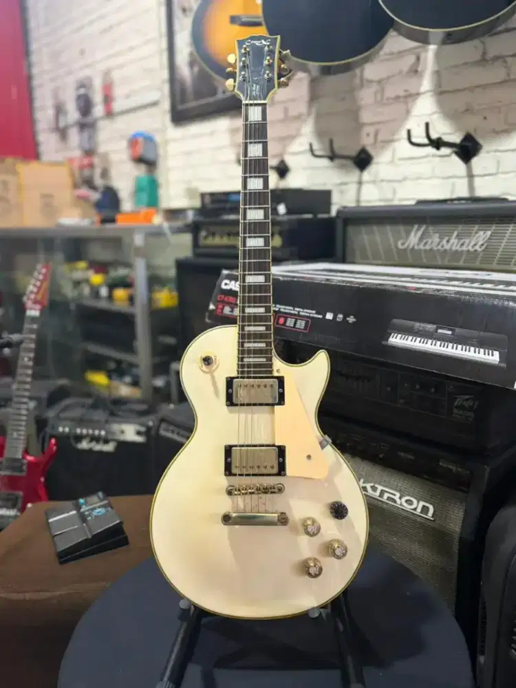 Gitar elektrik Crawx Les Paul Model Custom Epiphone Gibson