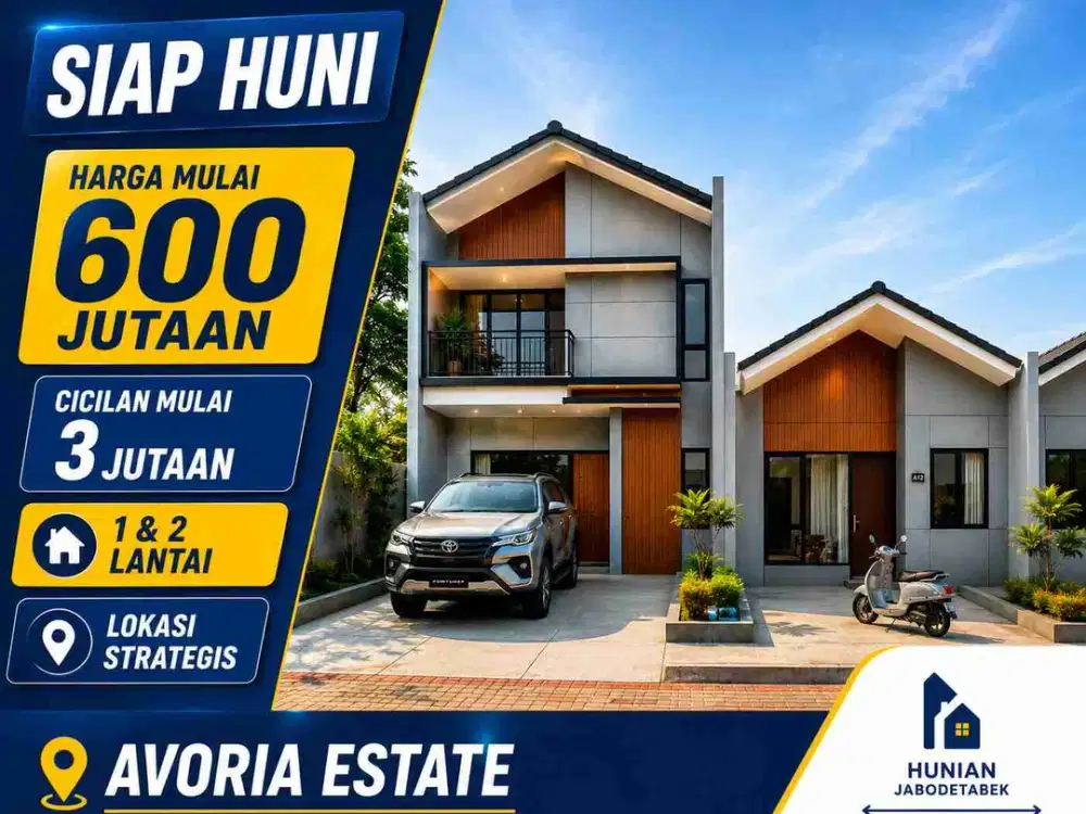Rumah Siap Huni Tanah Luas 90 m² Harga 600 Jutaan Dekat Tol BORR