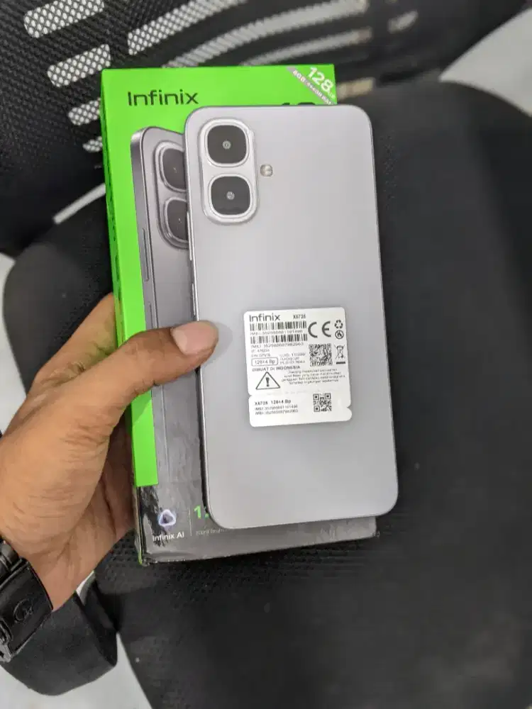 infinix Smart 10 Ram 8GB 4+4GB/128GB Garansi 7 bulan lagi