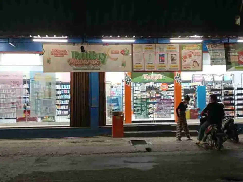 ruko ex dandan supermarket di pondok ungu permai bekasi