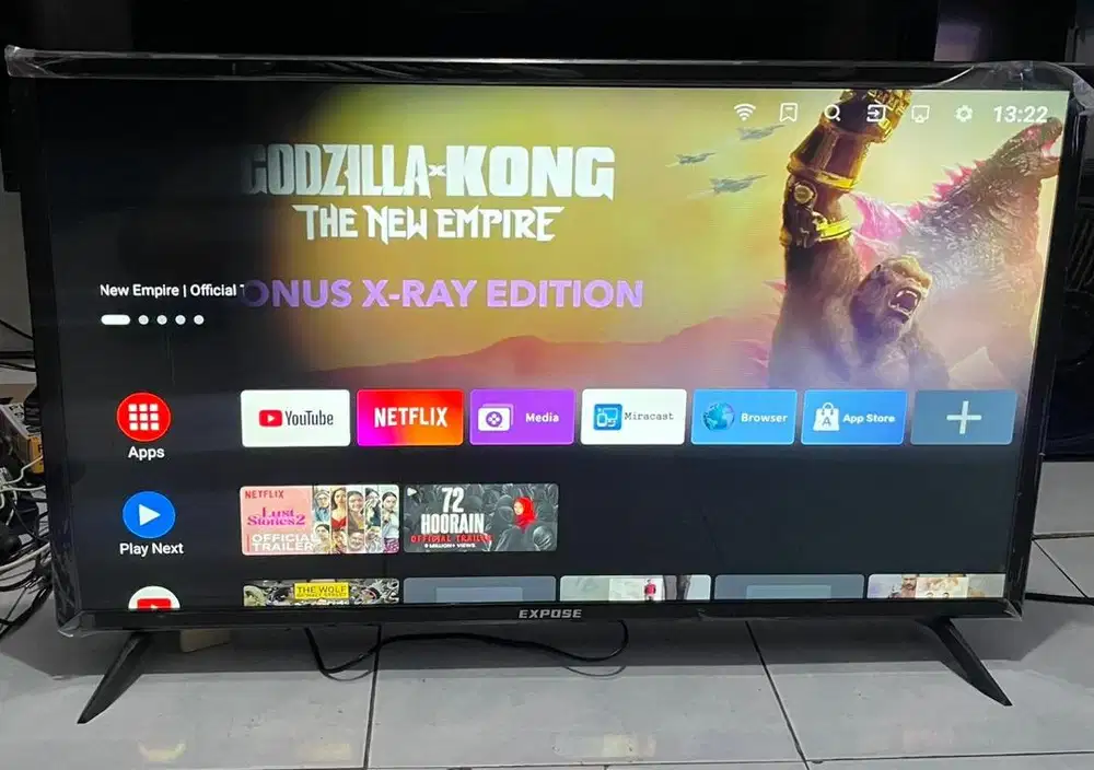 Led expose 42 in analog smarttv mulus seperti baru