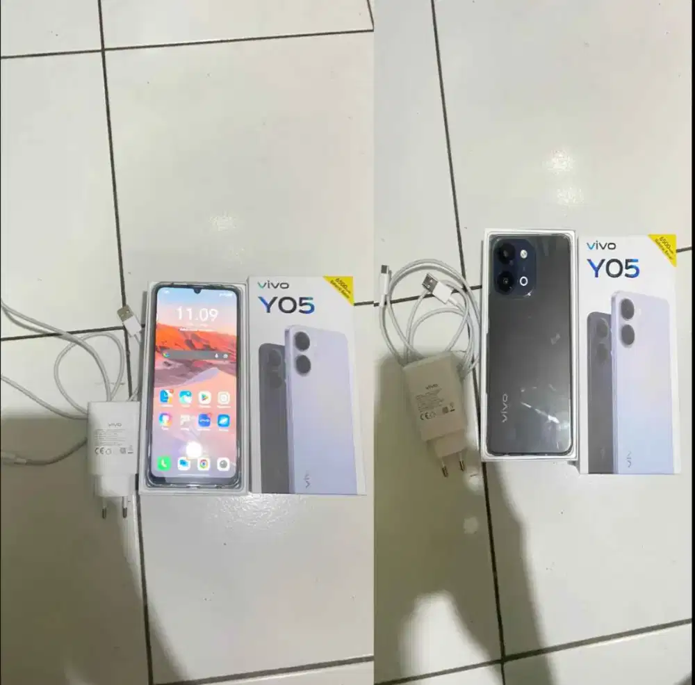 Vivo Y05 4/128 Fullset no minus
