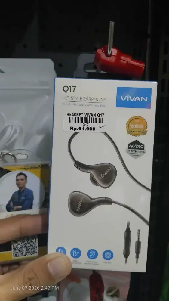 HEADSET VIVAN Q17 ATLANTIS DAHSYAT