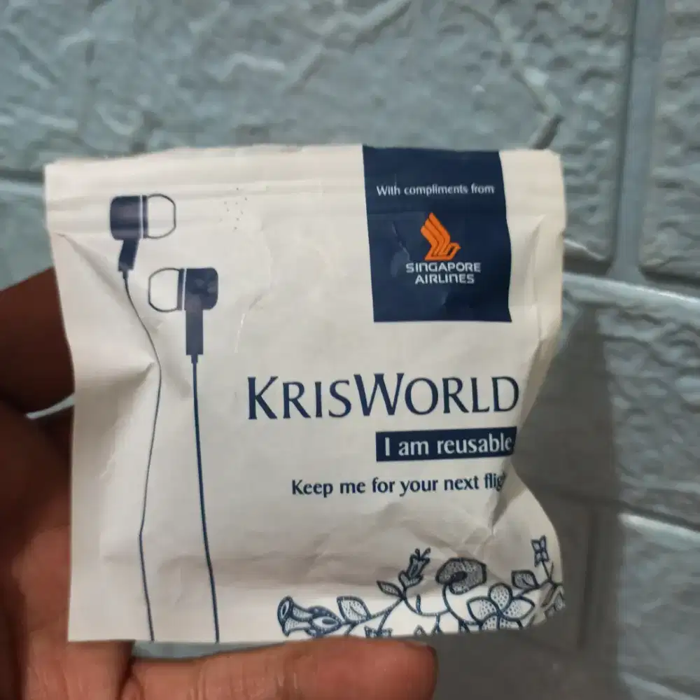 Headset dapar dari pesawat (baru)