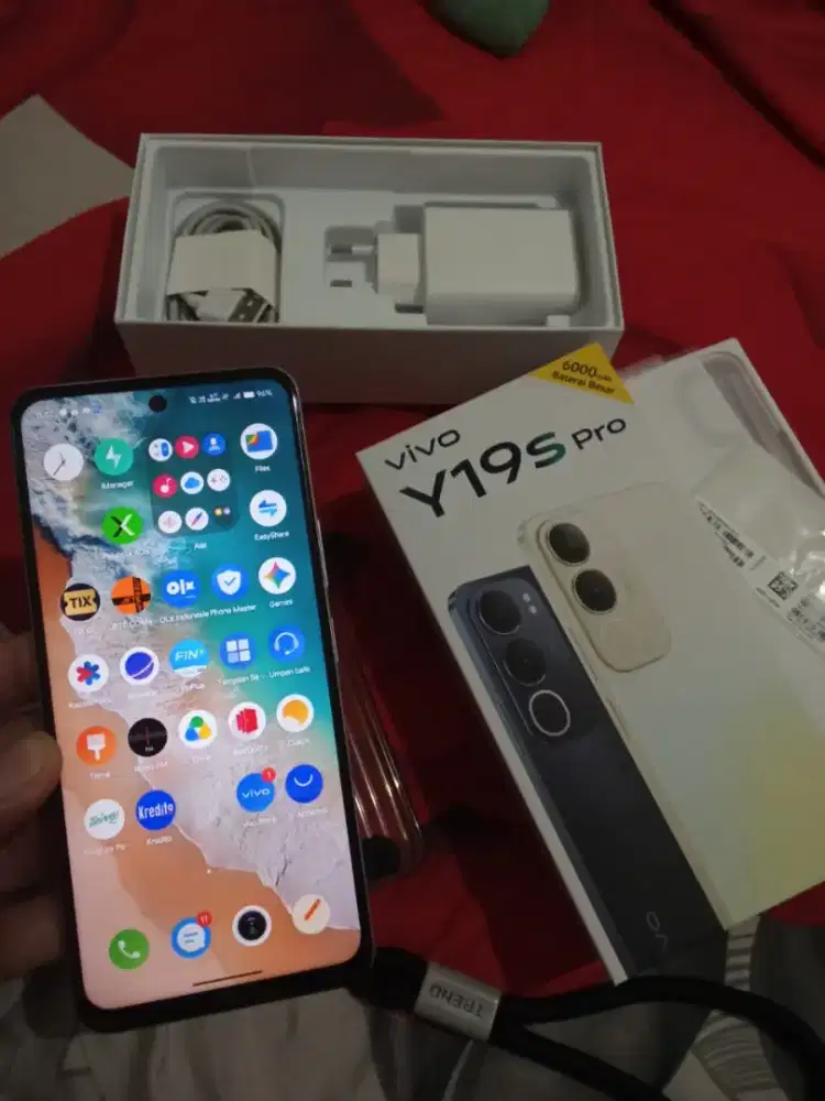 Vivo y19Pro warna silver