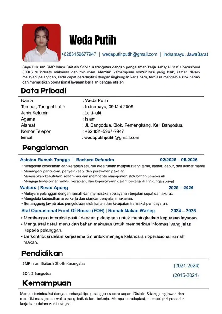 Mencari pekerjaan
