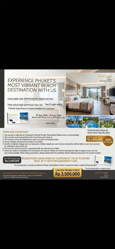 Hotel Phuket Bintang 5 Murah