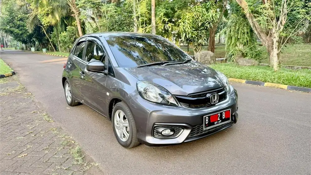 [Low km 67rb] Brio E CVT Abu Abu 2017 Matic