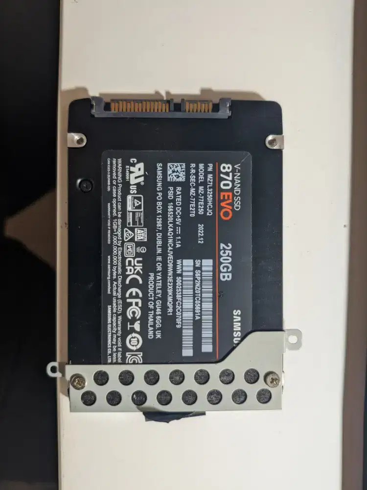 SSD Sata 2.5 Samsung 870 Evo 250 GB
