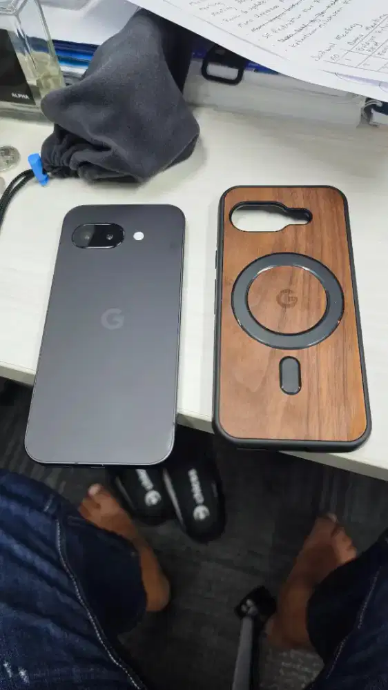 Google pixel 9a 256gb hitam - mulus 99%
