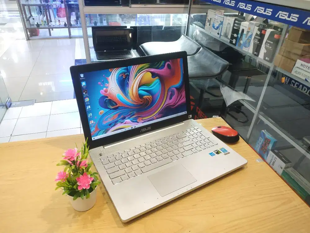 JUAL LAPTOP ASUS N550JK CORE i7 RAM 16GB SSD 256GB NVIDIA