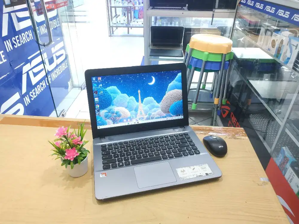 JUAL ASUS X441B AMD A4 RAM 4GB HDD 1TB