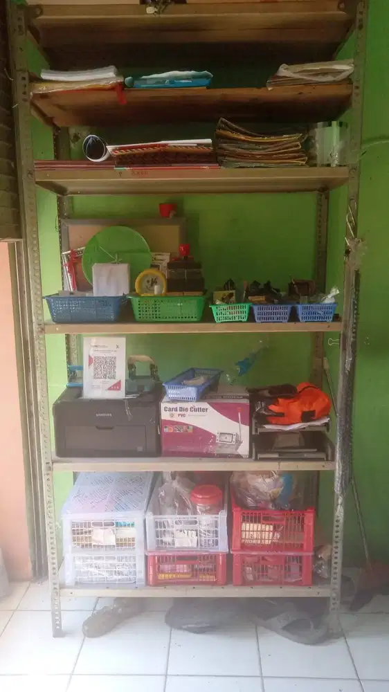 DIJUAL RAK BESI 2 UNIT ( 5 Susun Dan 3 Susun )