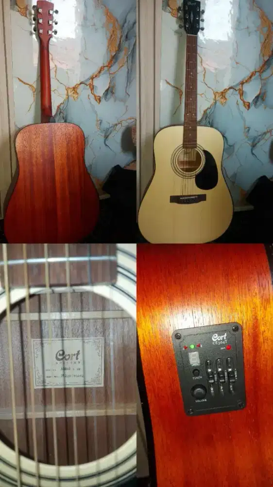 Gitar Akustik Elektrik Cort AD810E