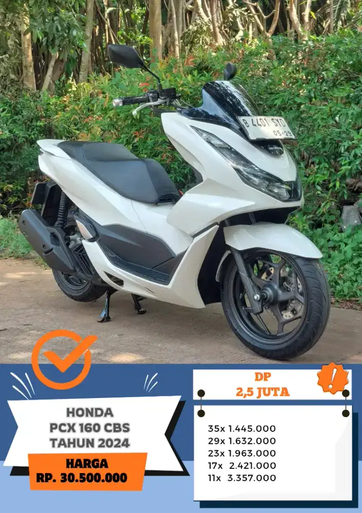 HONDA PCX 160 CBS TAHUN 2024