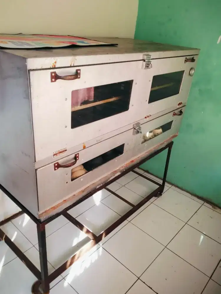 Oven Alumunium untuk bakar Roti dan kue
