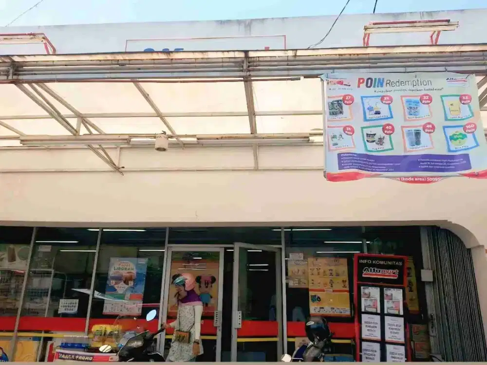 Jual Ruko Alfamart Aktif di Cihanjuang Cimahi Utara | SHM, LT 344 m², Investasi Menguntungkan