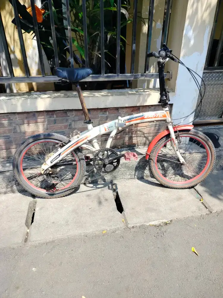 Sepeda Lipat EXOTIC ring 20 speed 7