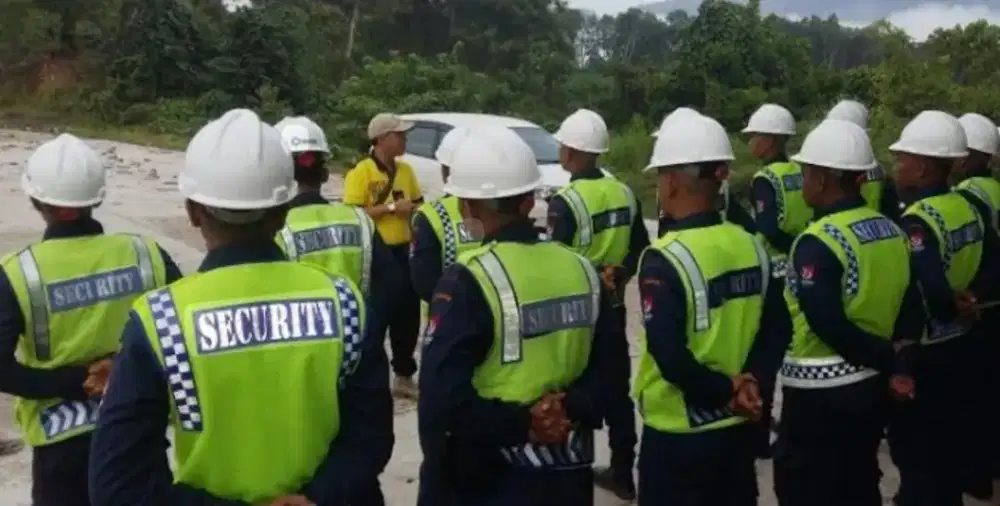 Scurity tambang