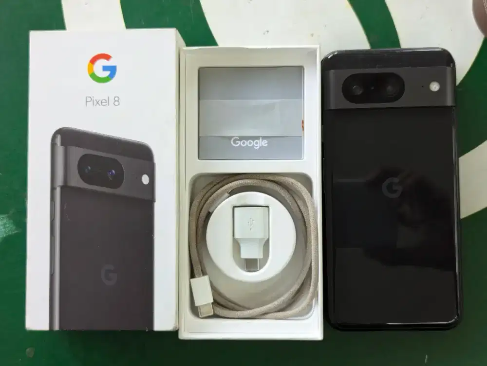 GOOGLE PIXEL 8 256GB OBSYDIAN BLACK BEACUKAI RESMI