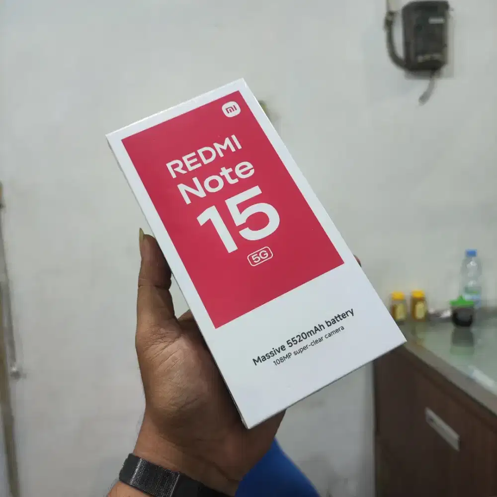 Redmi Note 15, 5G 6/128Gb New, bisa TT