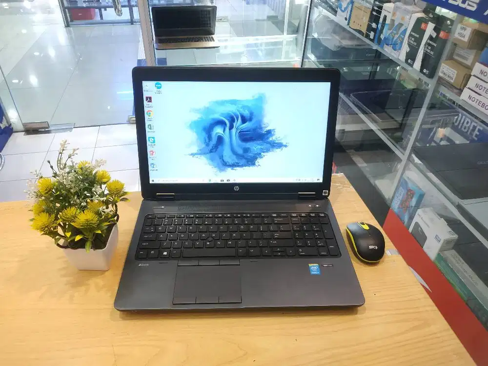 JUAL LAPTOP HP ZBOOK 15 G2 CORE i7 RAM 16GB SSD 512GB NVIDIA QUADRO