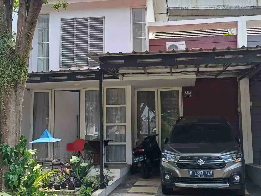 Rumah Citra grand hadap taman, dijual cepat