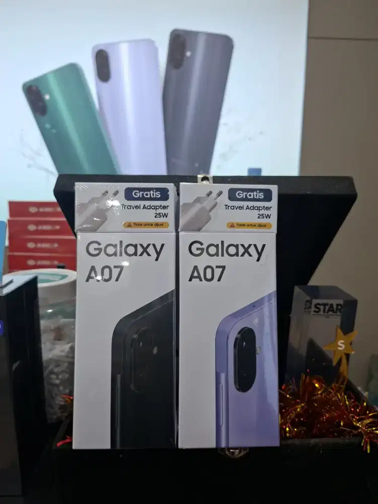 NEW SAMSUNG A07 6/128GB PROMO MURAH !! 100% ORIGINAL SAMSUNG