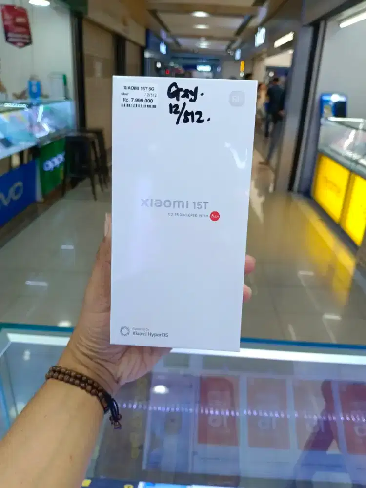 Xiaomi Mi 15T 5G 12/512 Gray NEW BNIB Garansi Resmi Xiaomi 2Tahun
