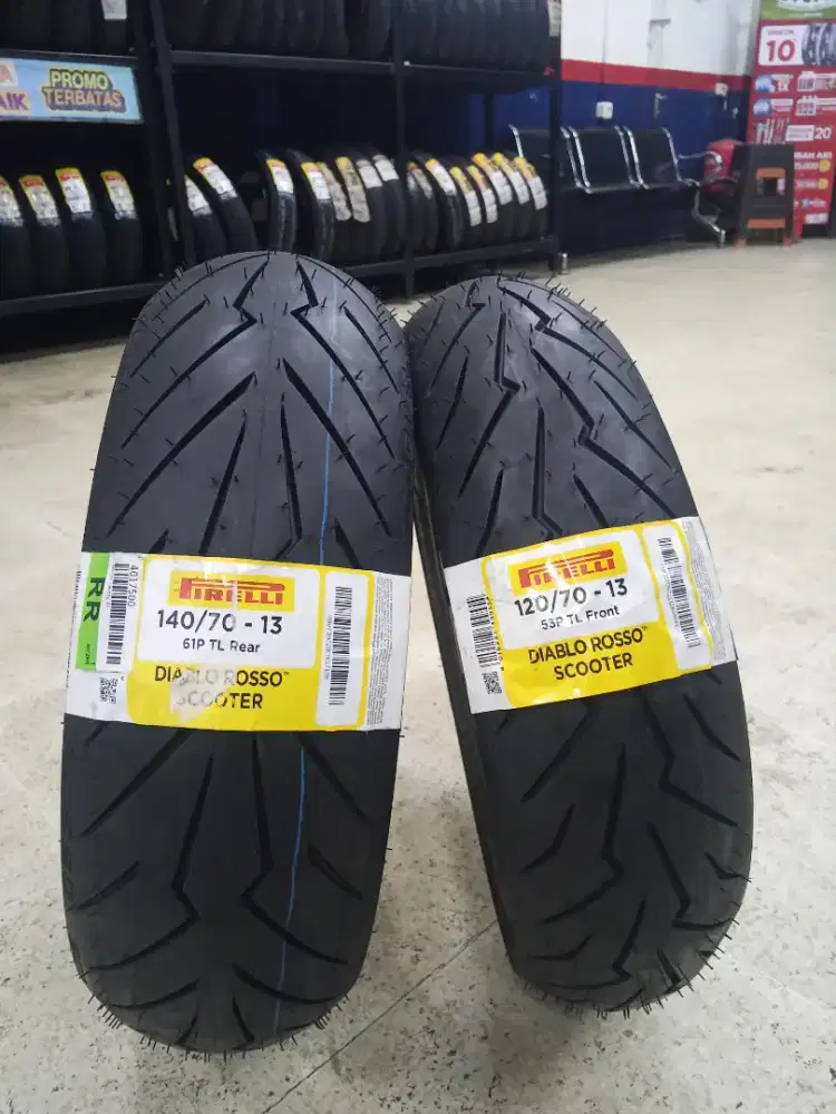 Ban nmax Pirelli Diablo Rosso scooter