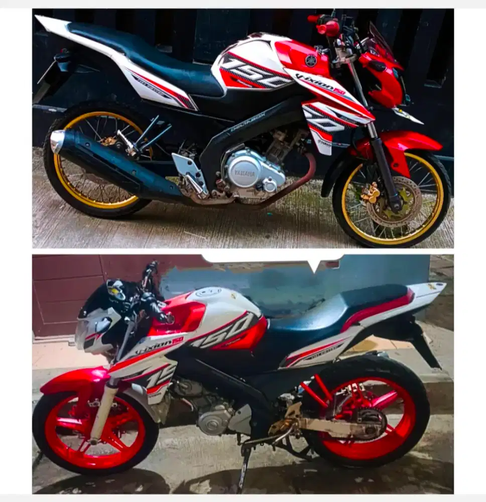 Yamaha Vixion 2013 kesayangan Rawatam Kinclong Lengkap tinggal pakai
