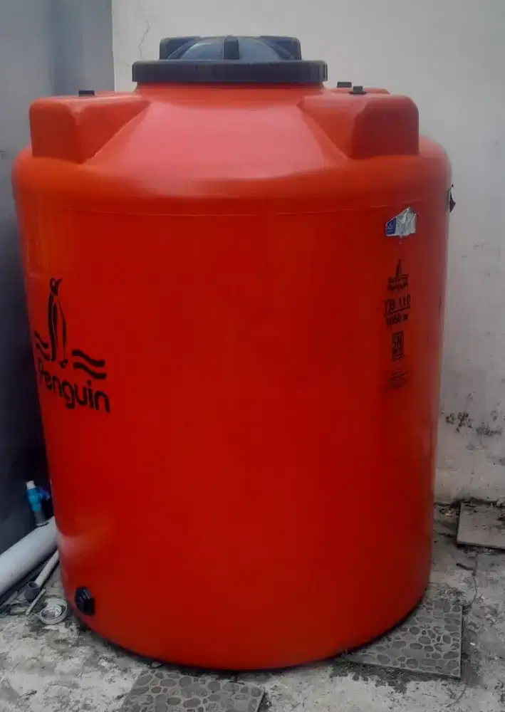 Dijual Toren air penguin 1000 liter warna orange