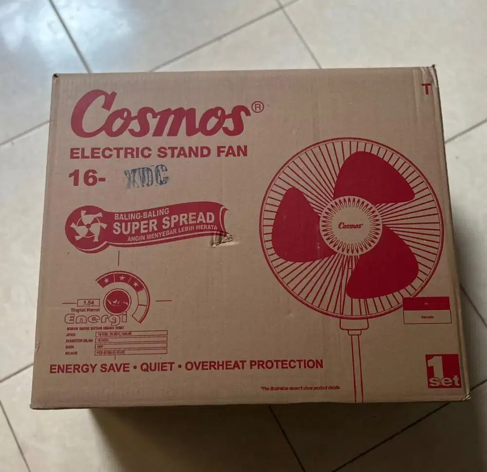 COSMOS KIPAS ANGIN BERDIRI