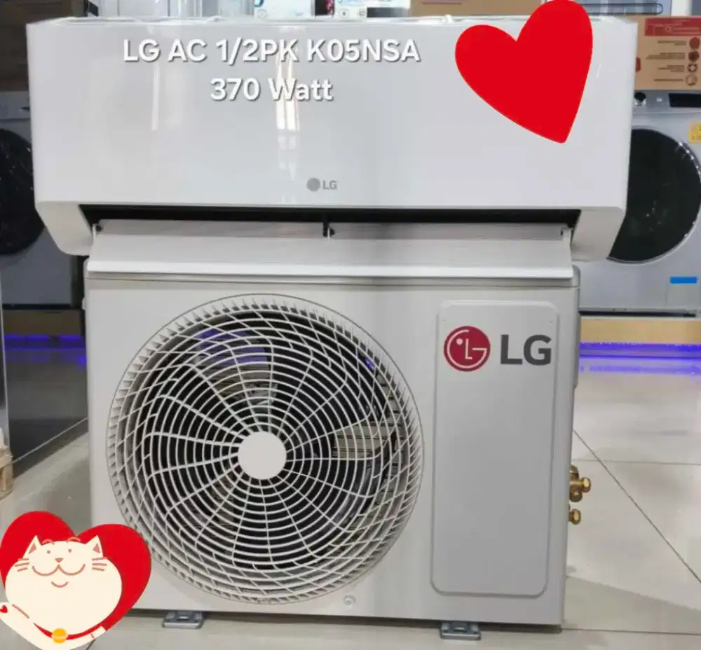 AC LG 1/2 pk + pasang