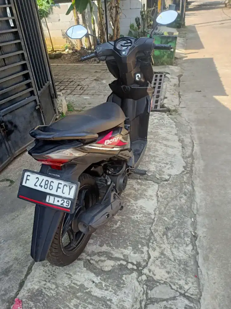 Beat 2019 pajak off 2025 plat f lengkap lokasi pondok gede